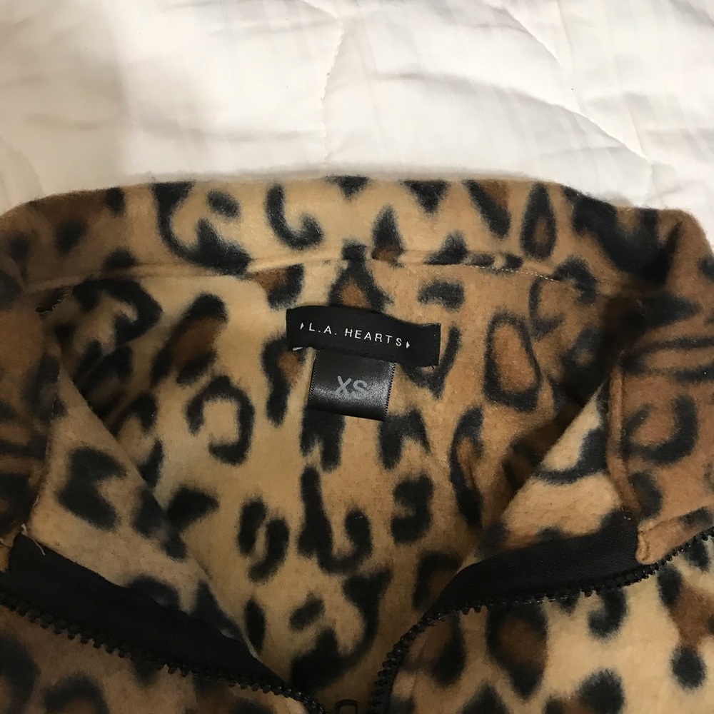 Cheetah print sweater
